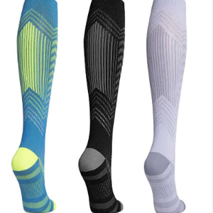 Reflective Sports Long Compression Socks