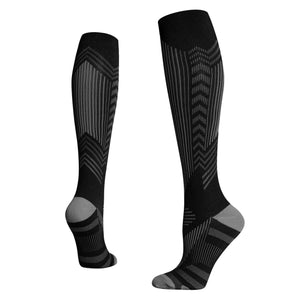 Reflective Sports Long Compression Socks