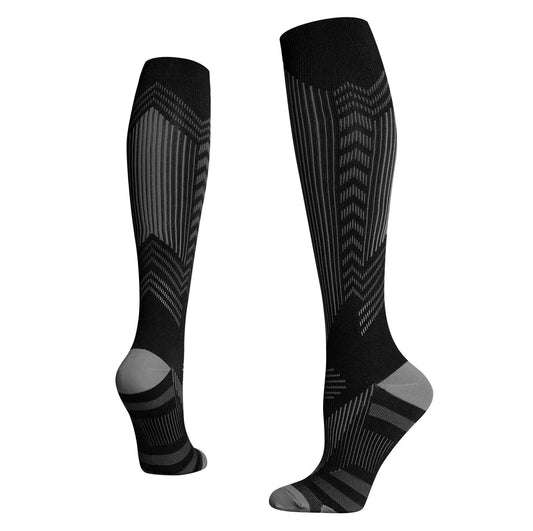Reflective Sports Long Compression Socks